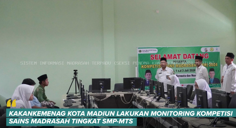 Monitoring KSM Tingkat MTS / Sederajat 